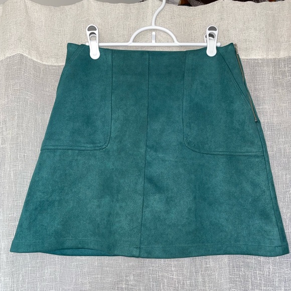 Suede skirt / size S - Picture 1 of 4